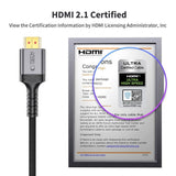 Tech-Protect UltraBoost HDMI til HDMI Kabel - 4K/120HZ / 8K/60HZ - 2m - Sort
