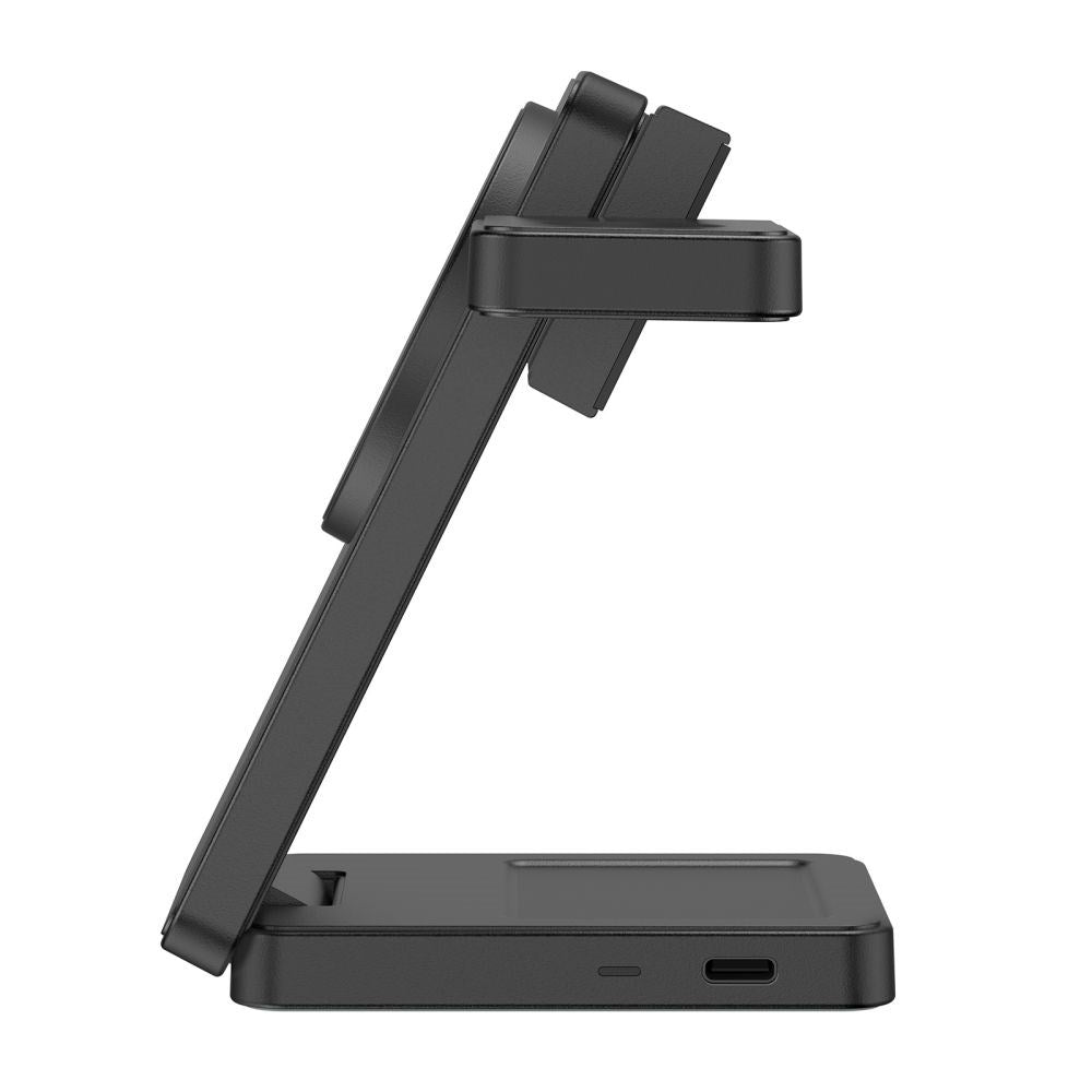 Tech-Protect 3-i-1  Trådløs MagSafe Oplader A56 25W - Sort