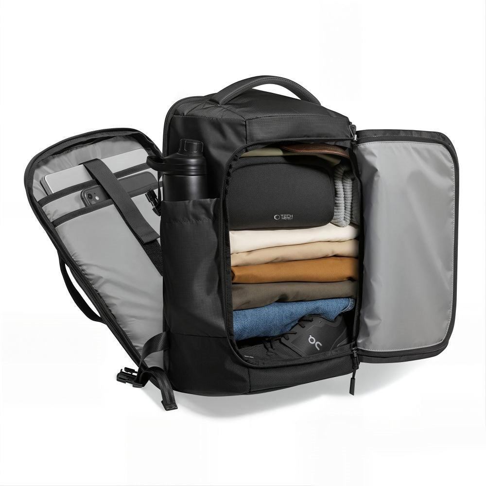 Tech-Protect Defender S70 24 Liter Rejsetaske - 40 x 30 x 20 cm - Sort