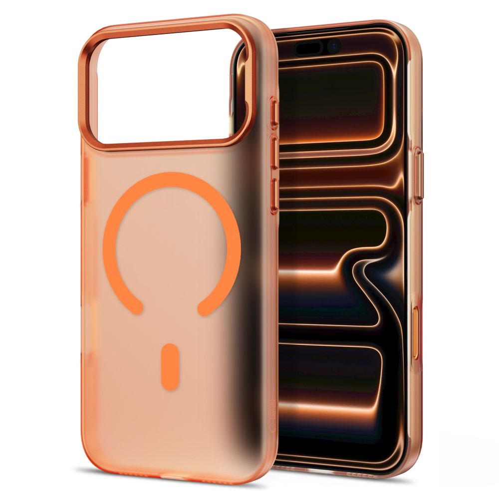 Tech-Protect iPhone 18 Pro Max / 17 Pro Max MagZero Mobil Cover - MagSafe Kompatibel - Matte Cosmic Orange