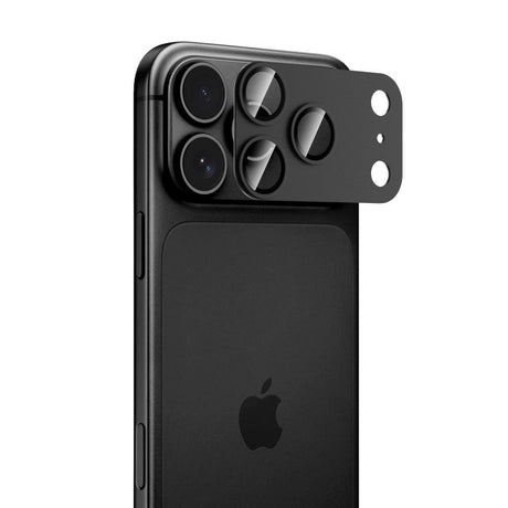 Tech-Protect iPhone 18 Pro Max CamFull Fit+ Kameralinsebeskyttelse - Sort