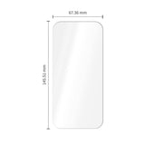 Tech-Protect iPhone 18 Pro Easy Set+ 3-i-1 Beskyttelsessæt inkl. Hærdet Skærmbeskyttelsesglas & Kameralinsebeskyttelse - Gennemsigtig