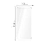 Tech-Protect iPhone 18 Pro Max Easy Set+ 3-i-1 Beskyttelsessæt inkl. Hærdet Skærmbeskyttelsesglas & Kameralinsebeskyttelse - Gennemsigtig