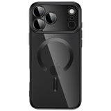 Tech-Protecti Phone 18 Pro / 17 Pro MagFlex Cover - MagSafe Kompatibel - Sort / Gennemsigtig