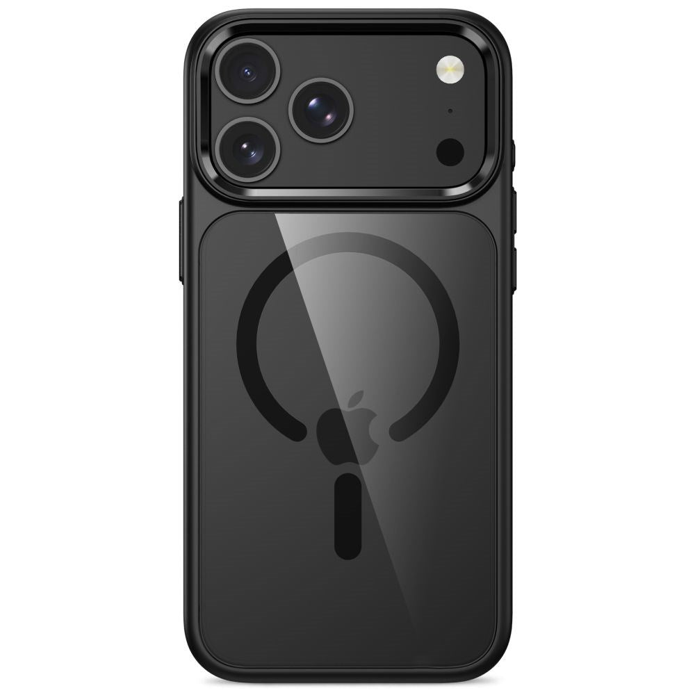 Tech-Protect iPhone 18 Pro Max / 17 Pro Max MagMat Mobil Cover - MagSafe Kompatibel - Gennemsigtig / Sort