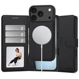 Tech-Protect iPhone 18 Pro Max / 17 Pro Max Wallet Flipcover - MagSafe Kompatibel - Sort