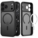 Tech-Protect BasicMag iPhone 17 Pro / 18 Pro Hybrid Bagside Cover - MagSafe Kompatibel - Mat Sort