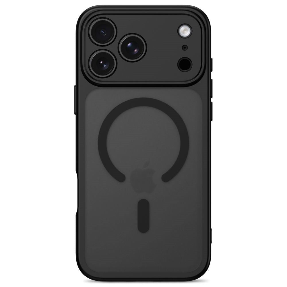 Tech-Protect BasicMag iPhone 17 Pro Max / 18 Pro Max Hybrid Bagside Cover - MagSafe Kompatibel - Mat Sort