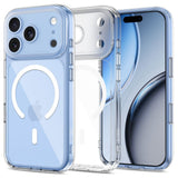 Tech-Protect iPhone 18 Pro / 17 Pro MagPeak CC Mobil Cover - MagSafe Kompatibel - Gennemsigtig