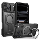 Tech-Protect iPhone 18 Pro / 17 Pro MagForce Cover med Ståfunktion - MagSafe Kompatibel - Sort