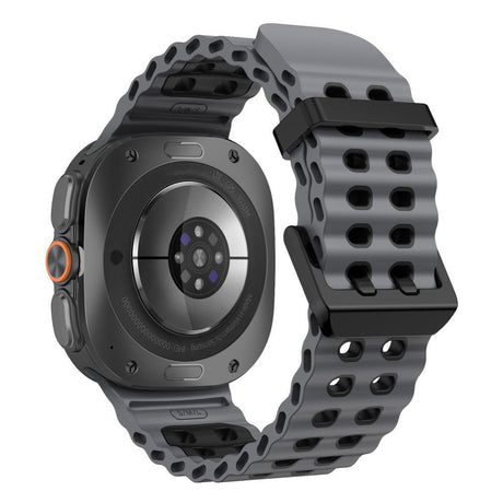 Samsung Galaxy Watch Ultra 2 / Ultra (47mm) Tech-Protect IconBand Pro Plast Rem - Grå / Sort