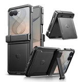 Samsung Galaxy Z Flip8 Tech-Protect Kevlar Pro Håndværker Cover - Sort