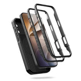 Tech-Protect iPhone 18 Pro / 17 Pro Kelvar Håndværker Cover m. Skærm- og Kamerabeskyttelse - MagSafe Kompatibel - Sort