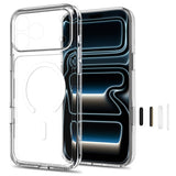 Tech-Protect iPhone 18 Pro / 17 Pro FlexAir Hybrid CC Cover - MagSafe Kompatibel - Gennemsigtig