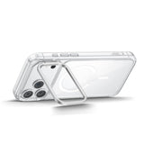 Tech-Protect iPhone 18 Pro Max / 17 Pro Max MagStand CC Mobil Cover - MagSafe Kompatibel - Gennemsigtig