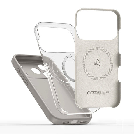 Tech-Protect - iPhone 17 Pro - Silicone Cover - MagSafe Kompatibel - Grå