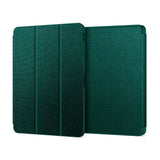 Tech-Protect - iPad 11" (2025) / 10.9" (2024 / 2022) - Canvas Flip Cover m. Pen Holder - Grøn