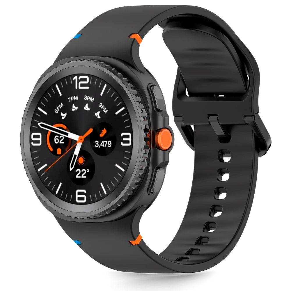 Tech-Protect - Samsung Galaxy Watch 8 / 8 Classic (40 / 44 / 46mm) - Silikone Rem - Black