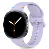 Tech-Protect - Samsung Galaxy Watch 8 / 8 Classic (40 / 44 / 46mm) - Silikone Rem - Elegant Purple