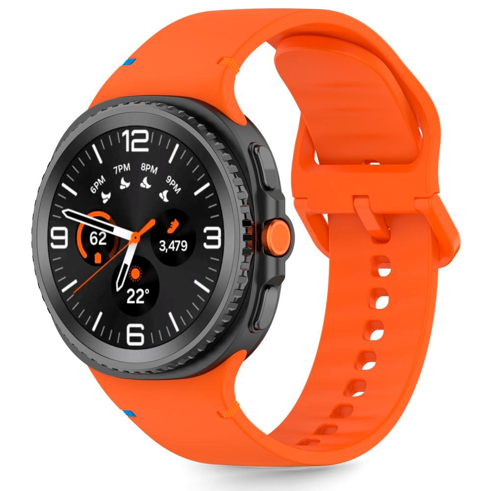 Tech-Protect - Samsung Galaxy Watch 8 / 8 Classic (40 / 44 / 46mm) - Silikone Rem - Sunburst Orange