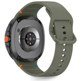 Tech-Protect - Samsung Galaxy Watch 8 / 8 Classic (40 / 44 / 46mm) - Silikone Rem - Army Green