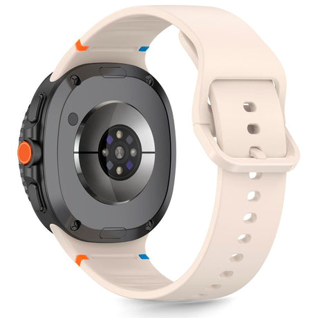 Tech-Protect - Samsung Galaxy Watch 8 / 8 Classic (40 / 44 / 46mm) - Silikone Rem - Starlight