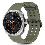 Samsung Galaxy Watch 8 / 9 / Classic (40 / 44 / 46mm) Tech-Protect IconBand Pro Plast Rem - Grøn