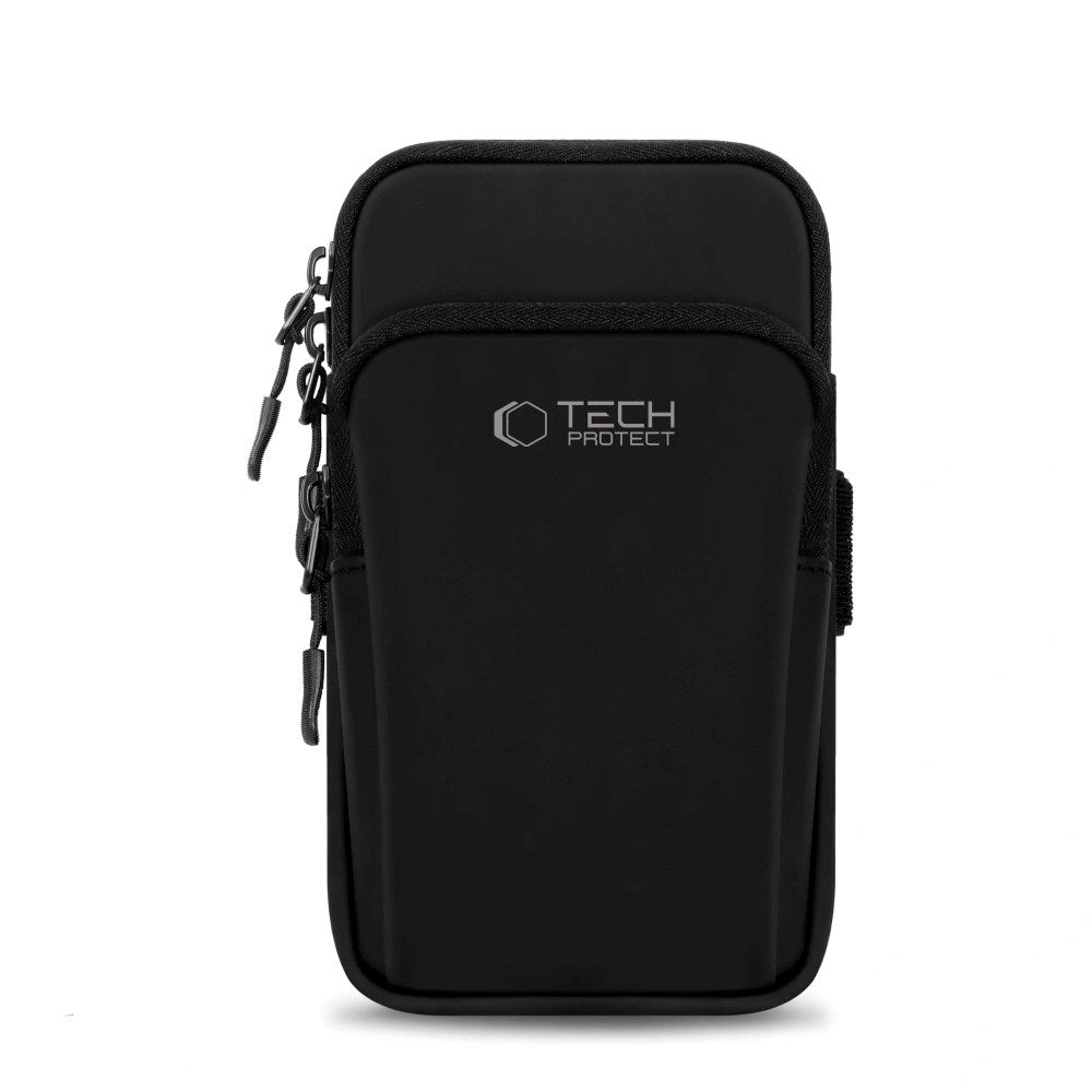 Tech-Protect - Løbearmbånd - Universal - Sort / Hvid