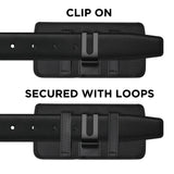 Tech-Protect Universal Nylon Etui - Mål (16.2 x 9 x 2.8 cm) - Sort