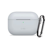 Tech-Protect - Apple AirPods Pro (3. gen.) Silicone Hook Cover - Grå