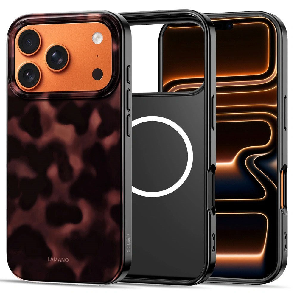 Tech-Protect iPhone 17 Pro Lamano Bagside Cover - MagSafe Kompatibel - Panther