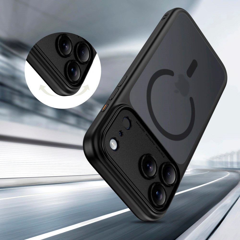 Tech-Protect - iPhone 17 Pro Max Magpeak Cover - MagSafe Kompatibel - Matte Black