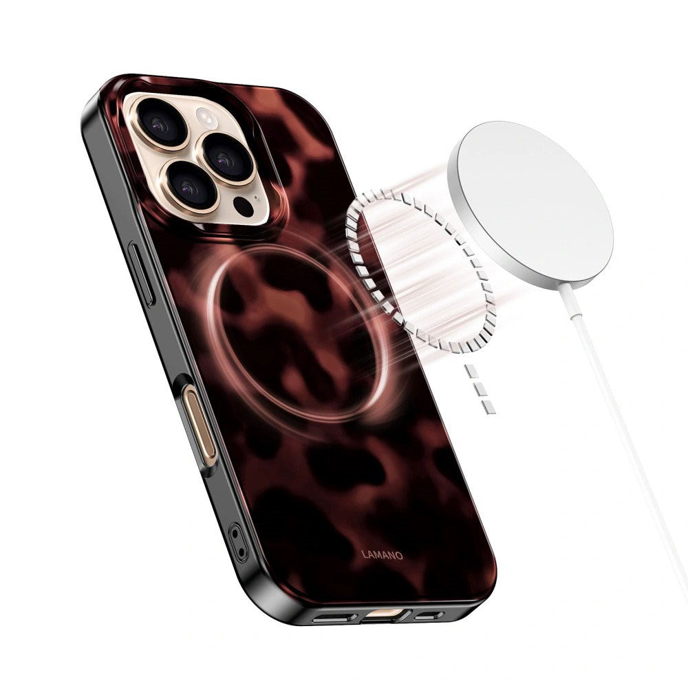 Tech-Protect iPhone 16 Pro Lamano Bagside Cover - MagSafe Kompatibel - Panther