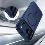 Tech-Protect - iPhone 17 Pro Max Magpeak Cover - MagSafe Kompatibel - Matte Deep Blue - (DEMO)
