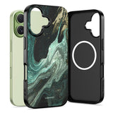 Tech-Protect iPhone 17 Lamano Bagside Cover - MagSafe Kompatibel - Verde Aura