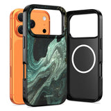 Tech-Protect iPhone 17 Pro Lamano Bagside Cover - MagSafe Kompatibel - Verde Aura