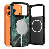 Tech-Protect iPhone 17 Pro Max Lamano Bagside Cover - MagSafe Kompatibel - Verde Aura