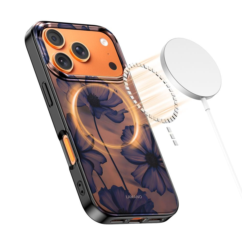 Tech-Protect iPhone 17 Pro Max Lamano Bagside Cover - MagSafe Kompatibel - Velvet Night