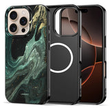 Tech-Protect iPhone 16 Pro Lamano Bagside Cover - MagSafe Kompatibel - Verde Aura