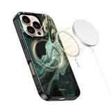 Tech-Protect iPhone 16 Pro Lamano Bagside Cover - MagSafe Kompatibel - Verde Aura