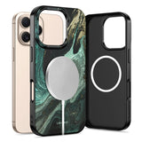 Tech-Protect iPhone 16 Pro Lamano Bagside Cover - MagSafe Kompatibel - Verde Aura