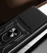 Xiaomi 15T Camshield m. Magnetisk Fingerring & Ståfunktion - Sort