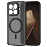 Tech-Protect Xiaomi 15T Pro Magmat Bagside Cover - MagSafe Kompatibel - Mat Sort