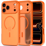 Tech-Protect iPhone 17 Pro Max BasicMag Hybrid Bagside Cover - MagSafe Kompatibel - Mat Orange