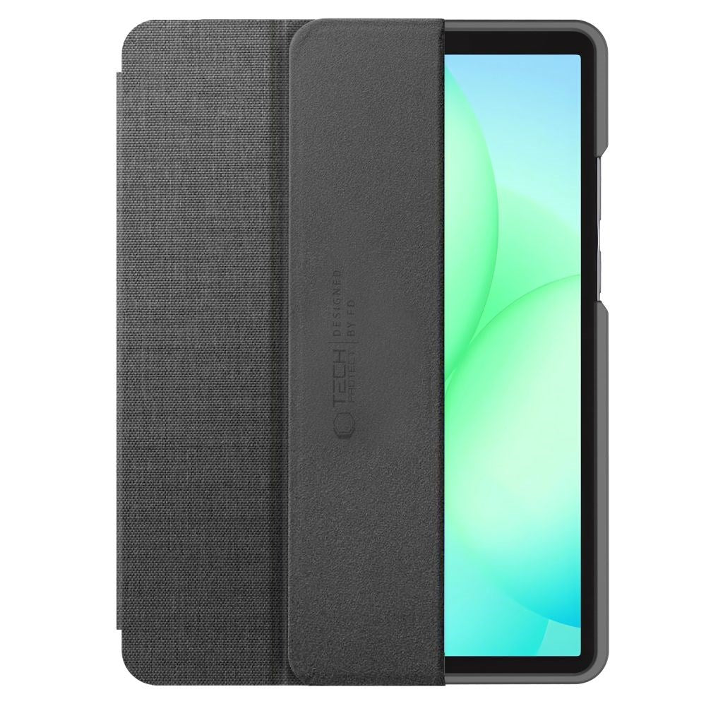 Tech-Protect SC Pen Canvas Samsung Galaxy Tab A11 / A9 Flip Tablet Cover m. Stylus Holder - Grå