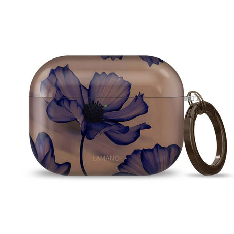 Apple AirPods Pro (3. Gen.) Tech-Protect Lamano Case m. Nøglering - Velvet Night