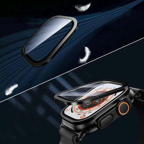 Apple Watch Ultra 3 / 2 / 1 (49mm) Tech-Protect Skærmbeskyttelse - 2 stk. - Cosmic Orange