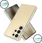 Samsung Galaxy S26 Ultra Tech-Protect Flexair Hybrid Bagsidecover - Gennemsigtig