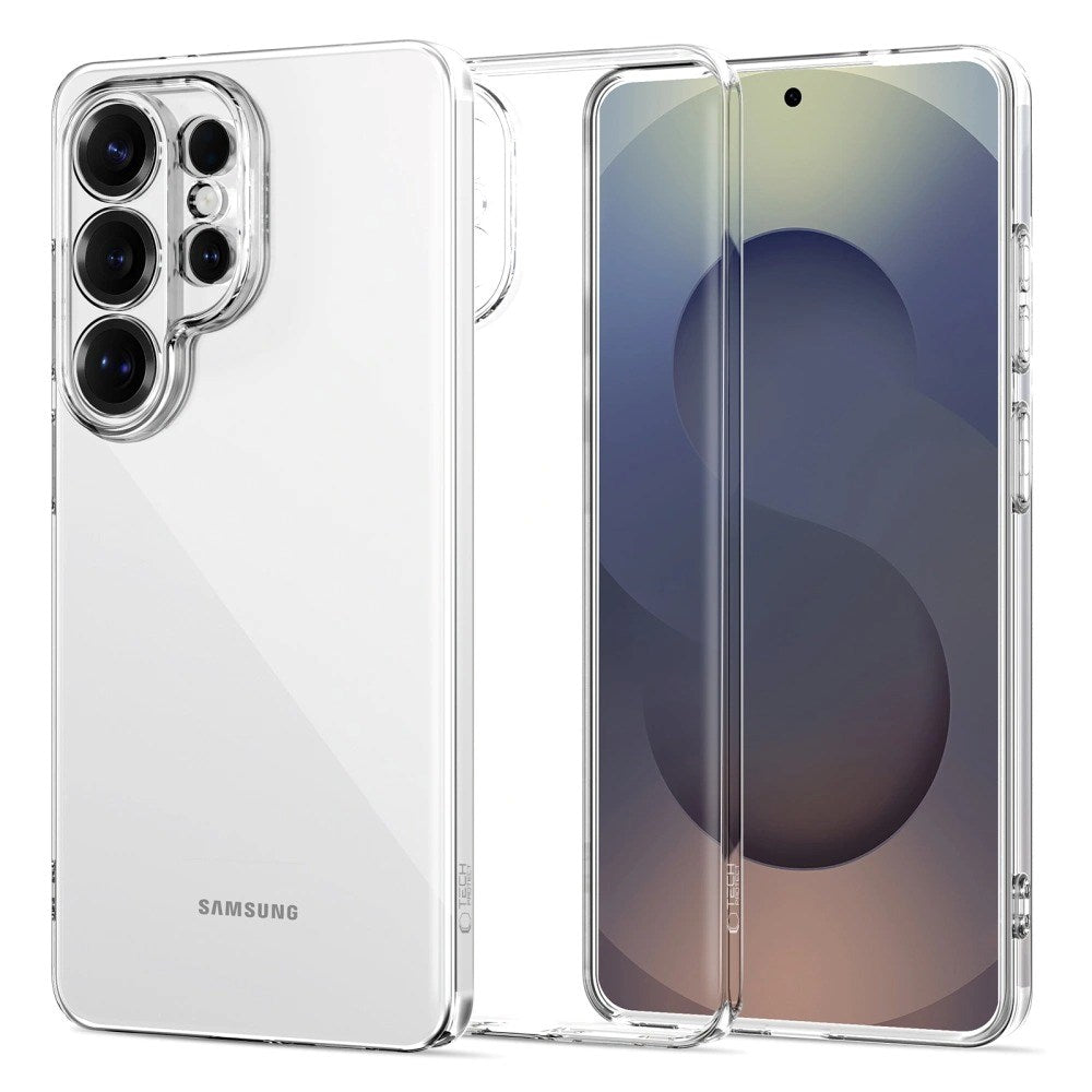 Samsung Galaxy S26 Ultra Tech-Protect Flexair Hybrid Bagsidecover - Gennemsigtig