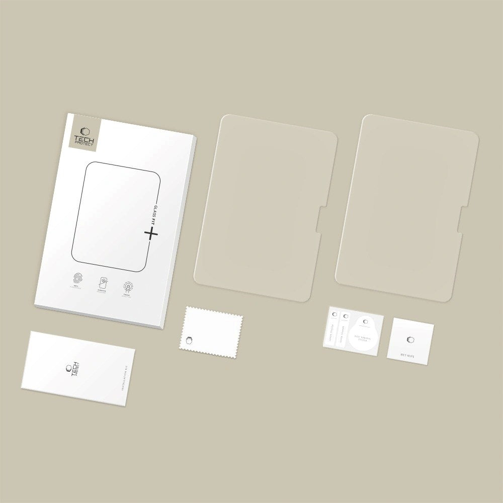 iPad Pro 11" (2025 / 2024) Tech-Protect Beskyttelsesglas - 2 stk - Gennemsigtig